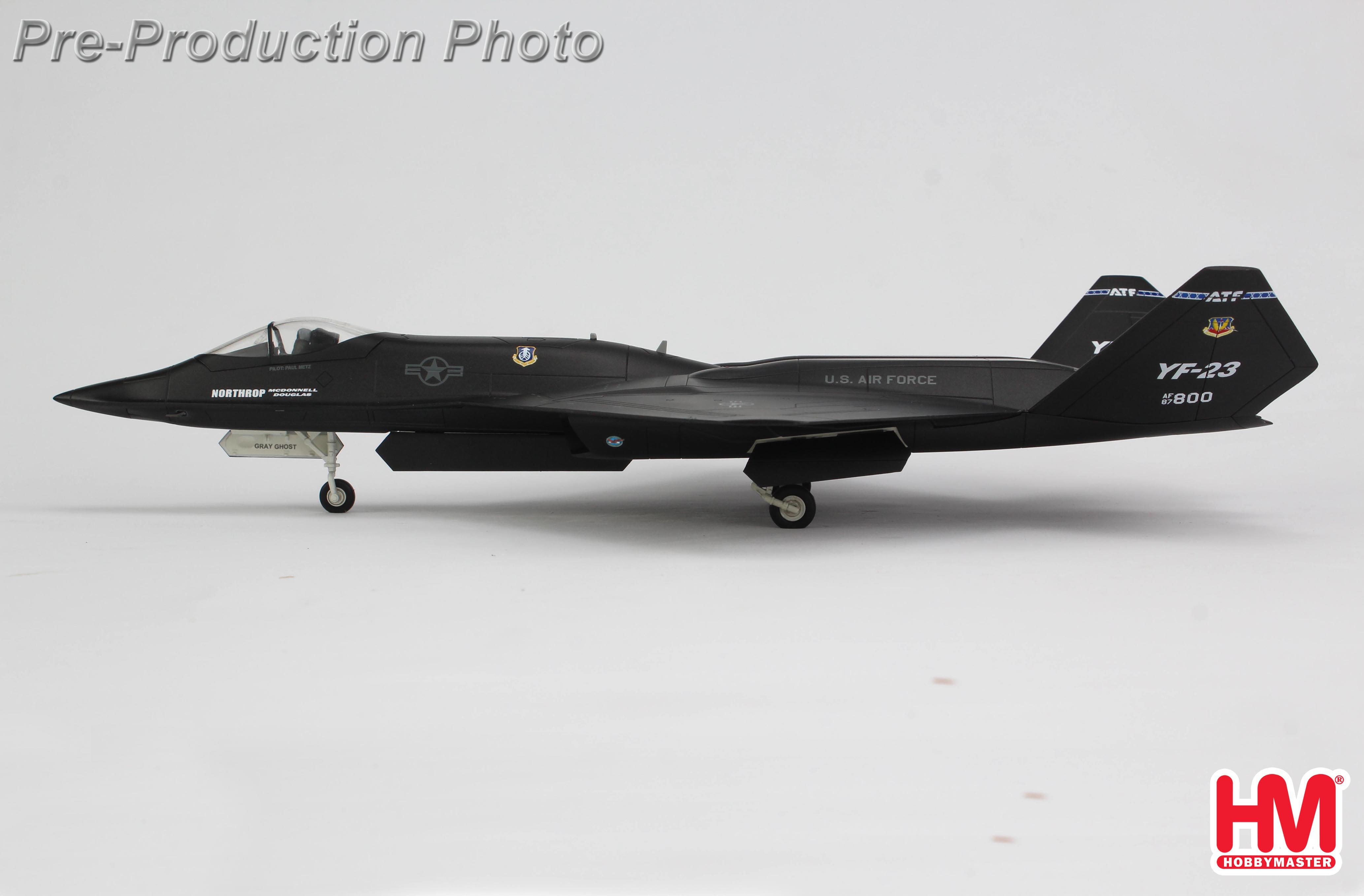 航空機・ヘリコプター hobby master HA2850 YF-23 YF-23 Black Widow II 1:72 Diecast Model - Hobby Master HM